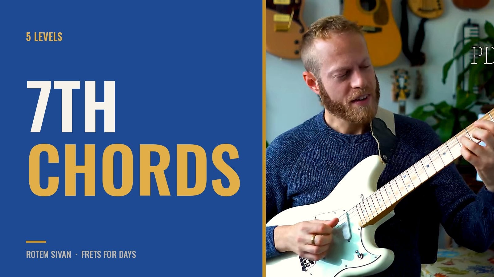 7th Chords on Guitar: 5 Levels to Make One C Major 7 Move