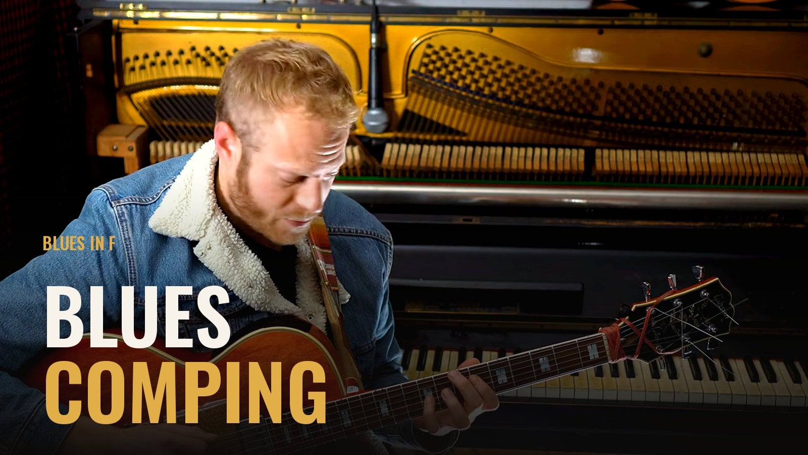 How to Comp Blues Guitar With Shell Chords and a Moving Bass