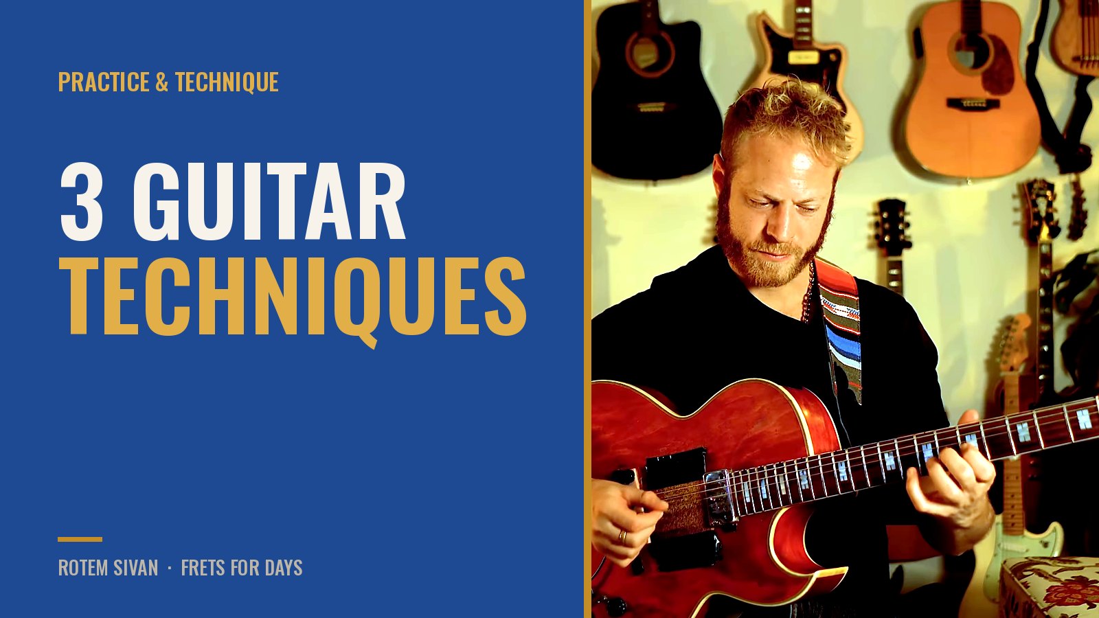 Guitar Techniques: Alternate Picking, Legato and the Mix of Both