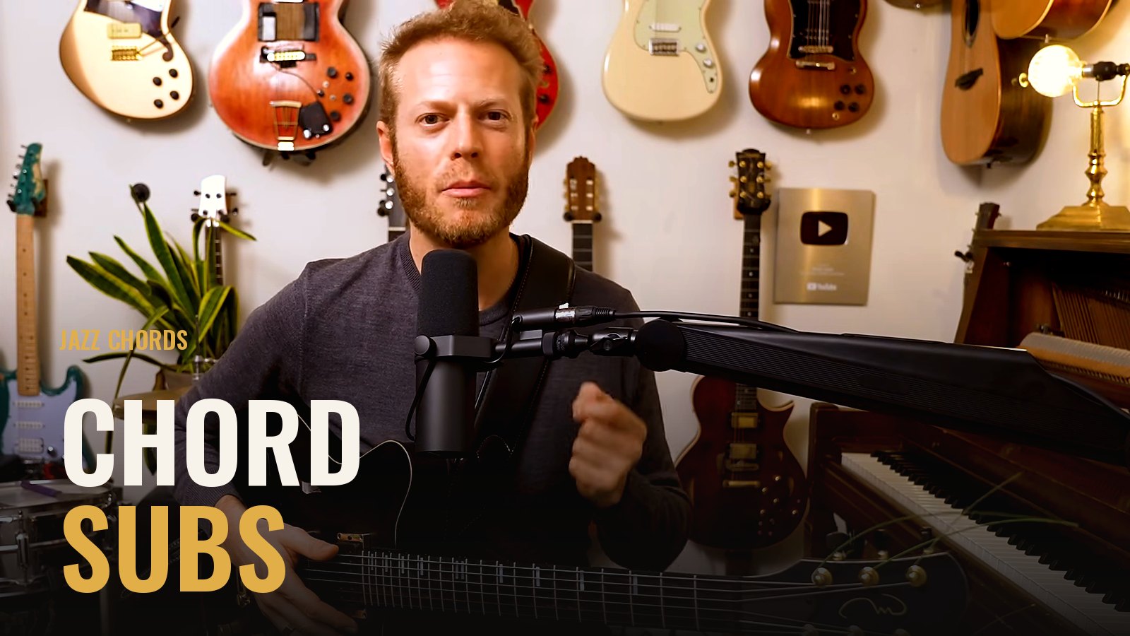 Jazz Chord Substitutions on Guitar: Turn C and F Into Lush Changes